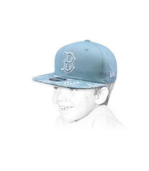 Kinder snapback blau B Snapback Kids Palm Print 9Fifty Boston beach kiss blue